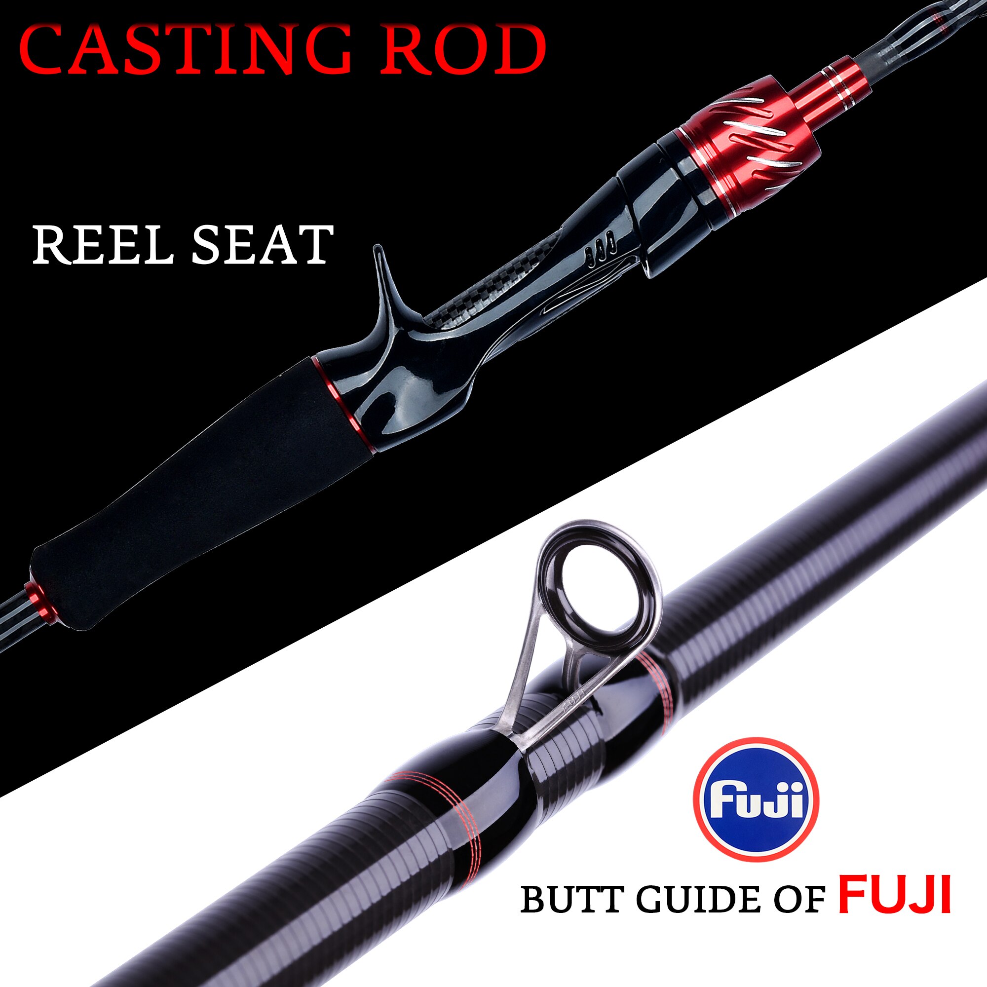 BIUTIFU Traveller Spinning Cas - Kastking Reel Zephyr recension och pris
