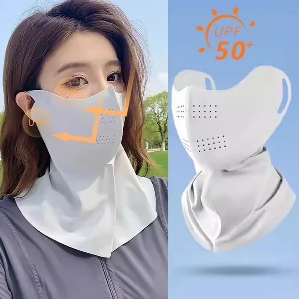 UPF50+ Ice Silk Full Face Suns - Fishing Mask Sun Protection recension och pris