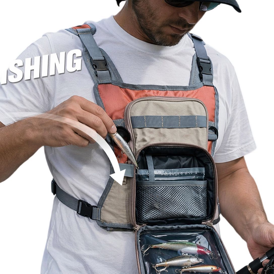 Outdoor Multi-functional Water - Fishing Vest recension och pris
