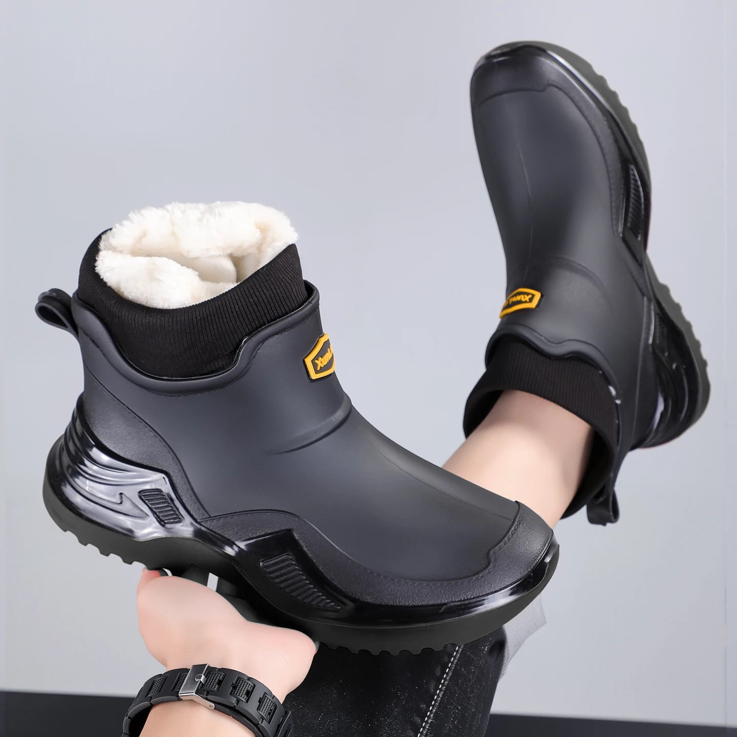 Men Women Winter Waterproof Ra - Fishing Boots recension och pris